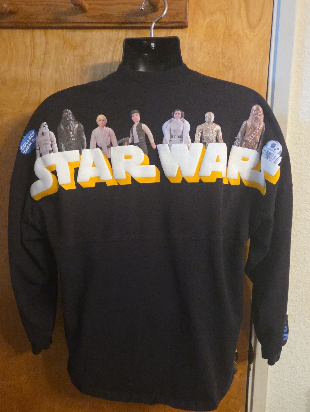 Star Wars Disney Parks Spirit Jersey Vintage Action Figures‎ Size Medium